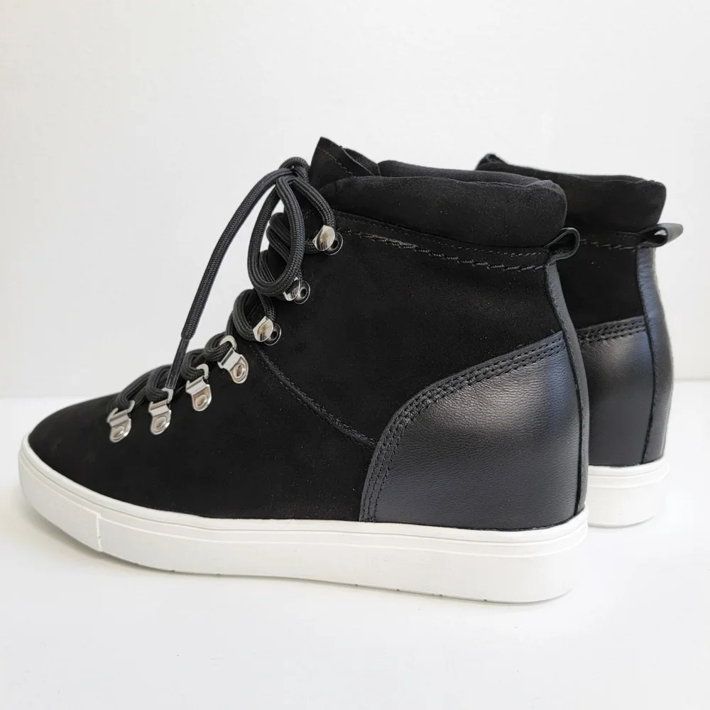 NEW Steven Steve Madden Kalea Wedge Sneaker Boot